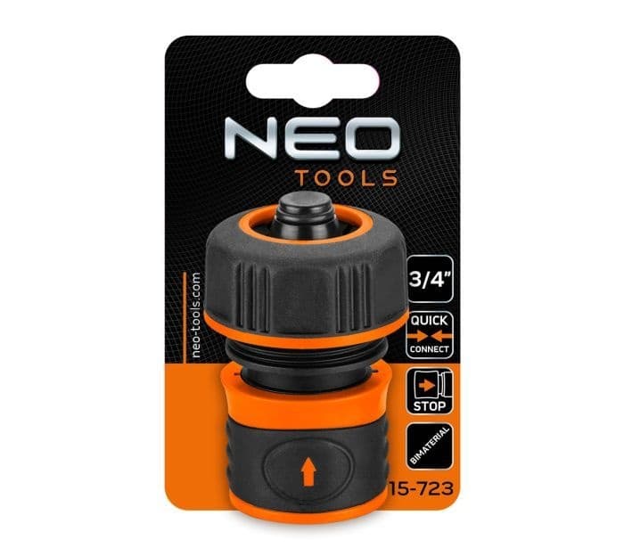 NEO Koppelstuk 3/4"met STOP - Model 15-723 thumbnail 4