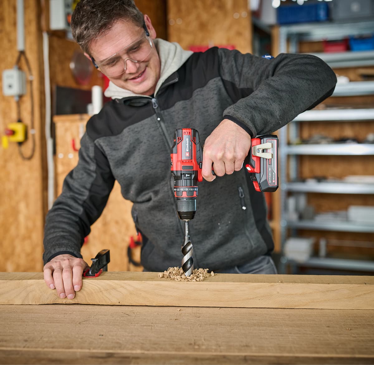 Einhell TE-CD 18/44 Li-i Kit 2.5 Ah - Accu Klopboor-/Schroefmachine - 1 accu - Power X-Change thumbnail 7