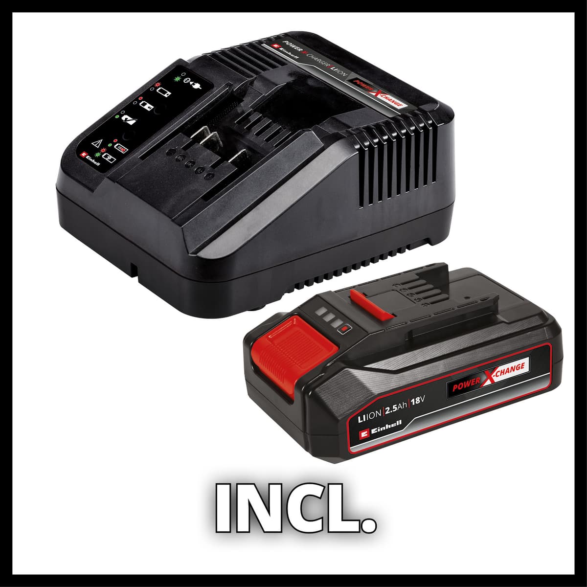 Einhell TE-CD 18/44 Li-i Kit 2.5 Ah - Accu Klopboor-/Schroefmachine - 1 accu - Power X-Change thumbnail 8
