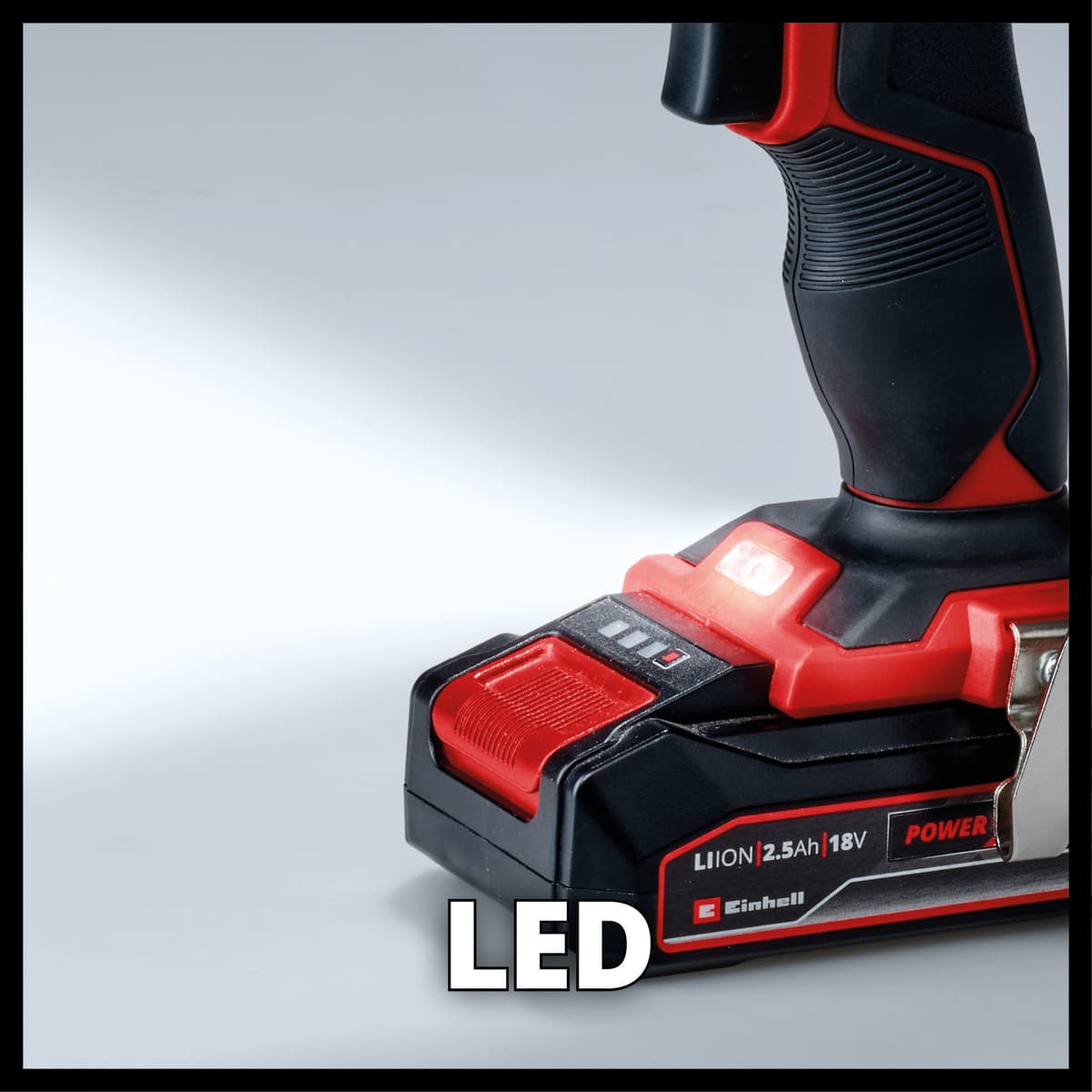 Einhell TE-CD 18/44 Li-i Kit 2.5 Ah - Accu Klopboor-/Schroefmachine - 1 accu - Power X-Change thumbnail 9