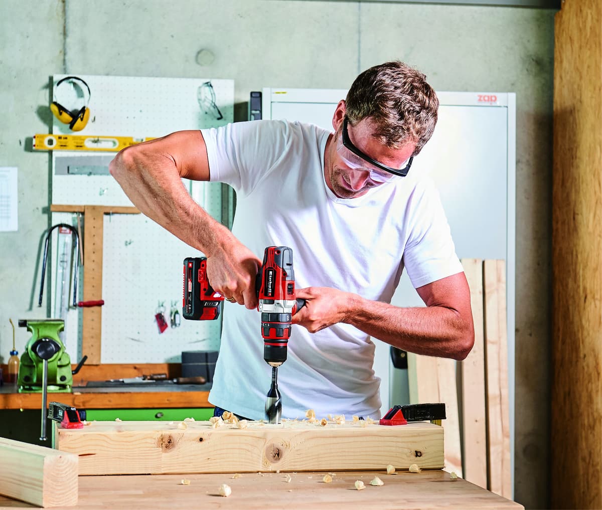 Einhell TE-CD 18/48 Li-i Kit 2.0 Ah - Accu Klopboor-/Schroefmachine - 2 accu's - Power X-Change thumbnail 4