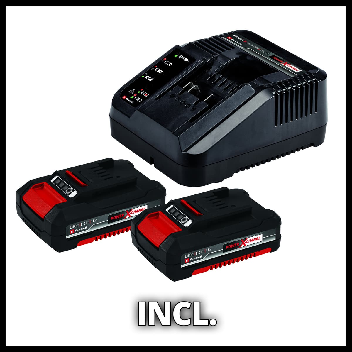 Einhell TE-CD 18/48 Li-i Kit 2.0 Ah - Accu Klopboor-/Schroefmachine - 2 accu's - Power X-Change thumbnail 8