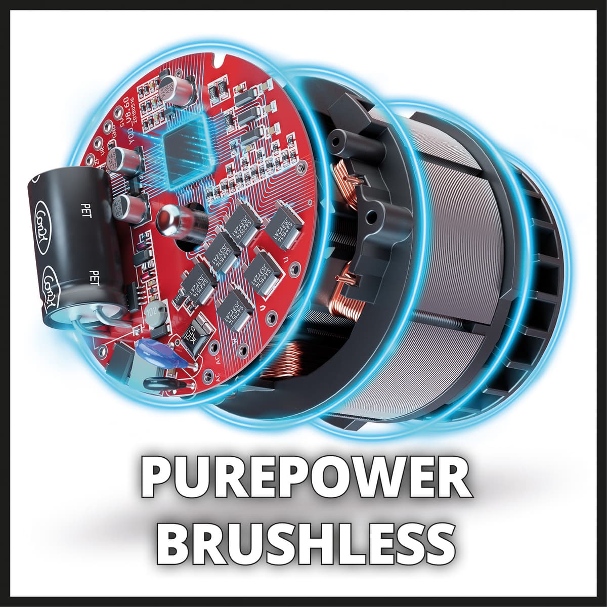 Einhell TP-CD 18/80 Li-i BL Kit 2.0 Ah - Accu Klopboor-/Schroefmachine - 2 accu's - Power X-Change thumbnail 9