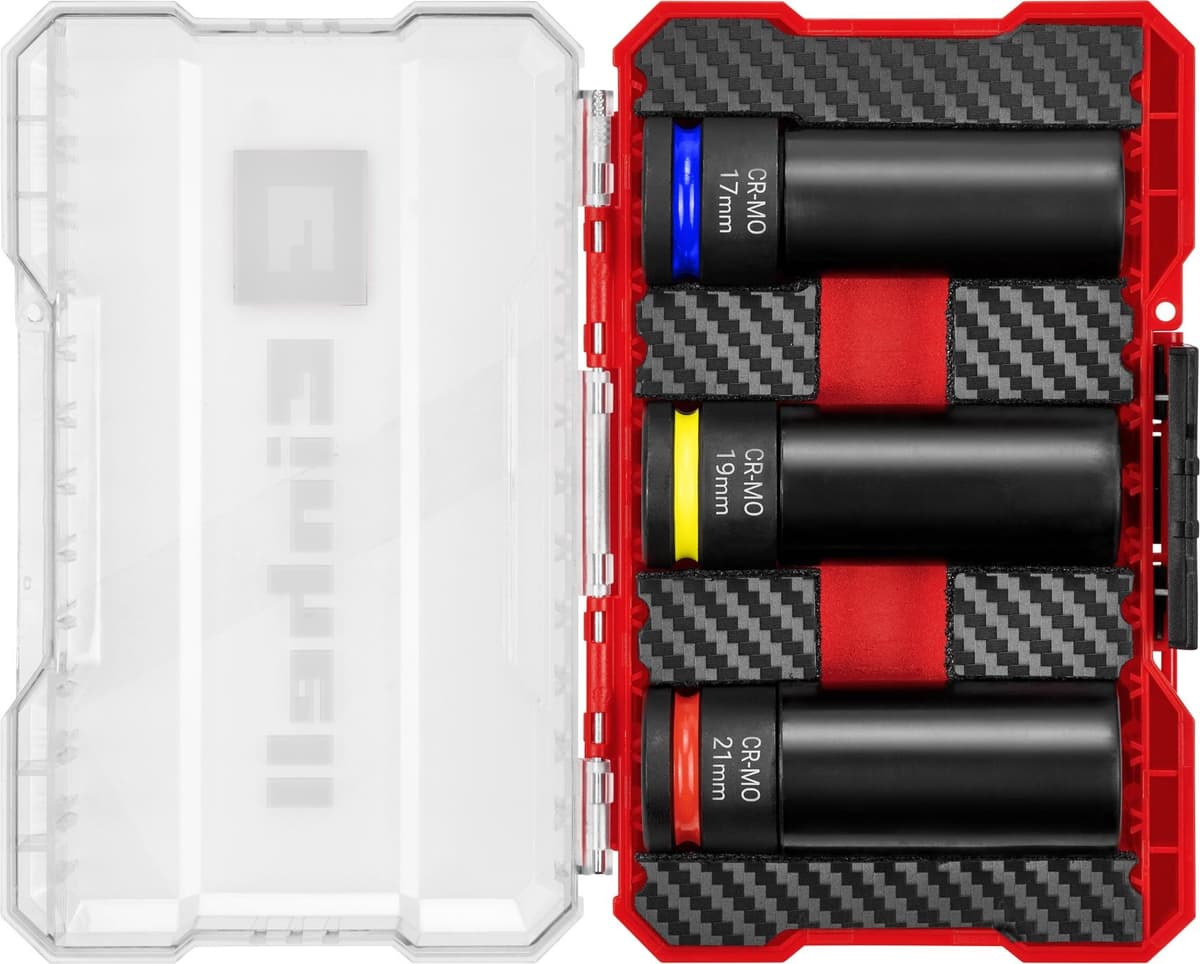 Einhell Impact Doppenset - 3-delig - M-Case