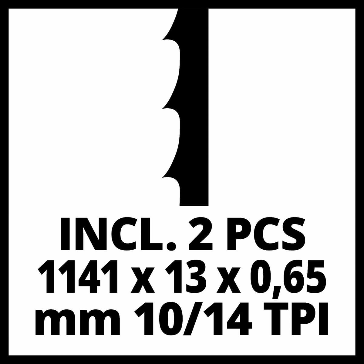 Einhell TE-MB 18/127 U Li Solo - Accu Bandzaag - Power X-Change thumbnail 4