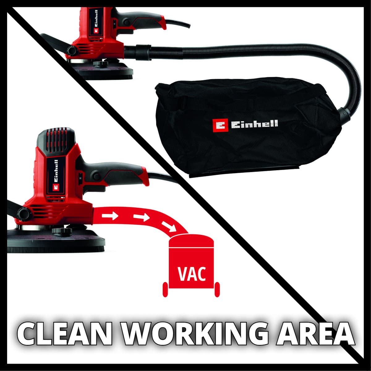 Einhell TC-DWS 225 - Wandschuurmachine -Ø225 mm thumbnail 7