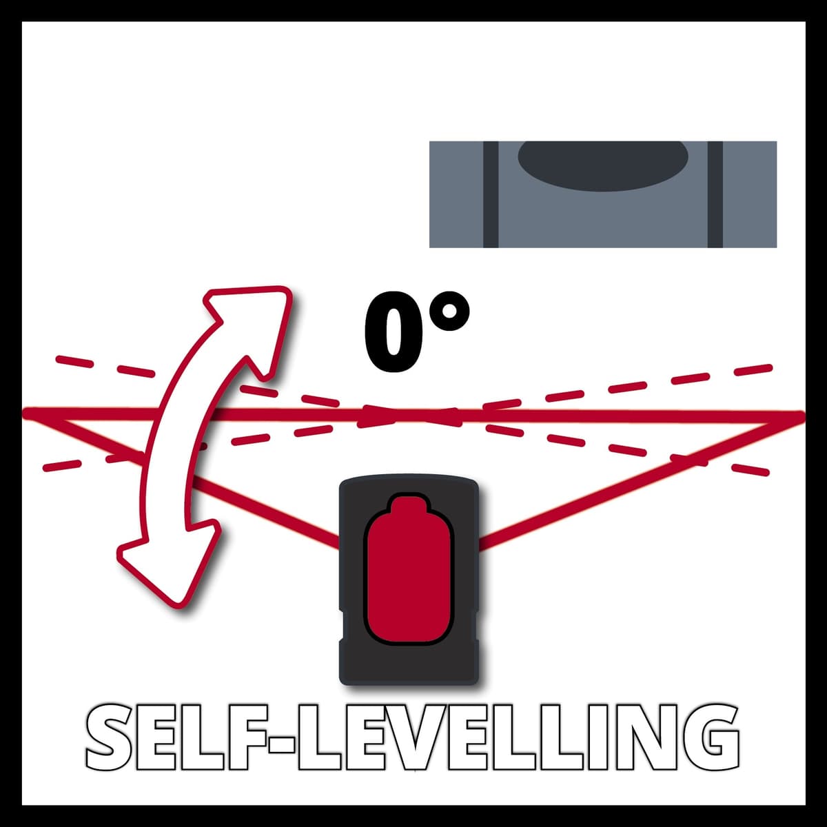Einhell TC-LL 2 G - Kruislijnlaser - GROEN thumbnail 9