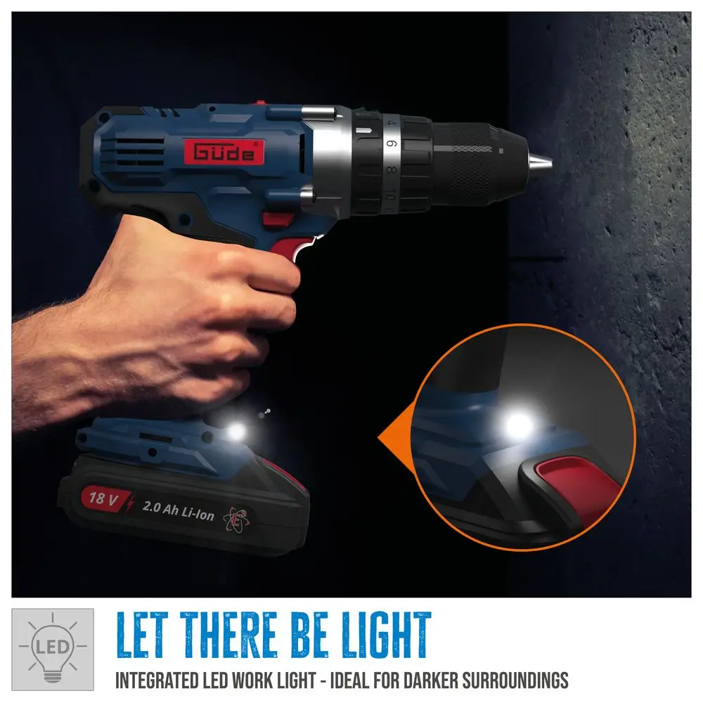 Güde Accu Klopboormachine BSB 18-0 thumbnail 5