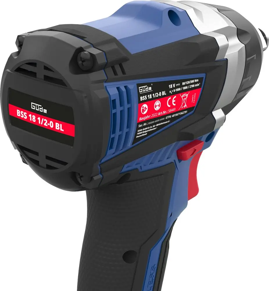 Güde Accu Slagmoersleutel BSS 18 1/2-0 BL thumbnail 8