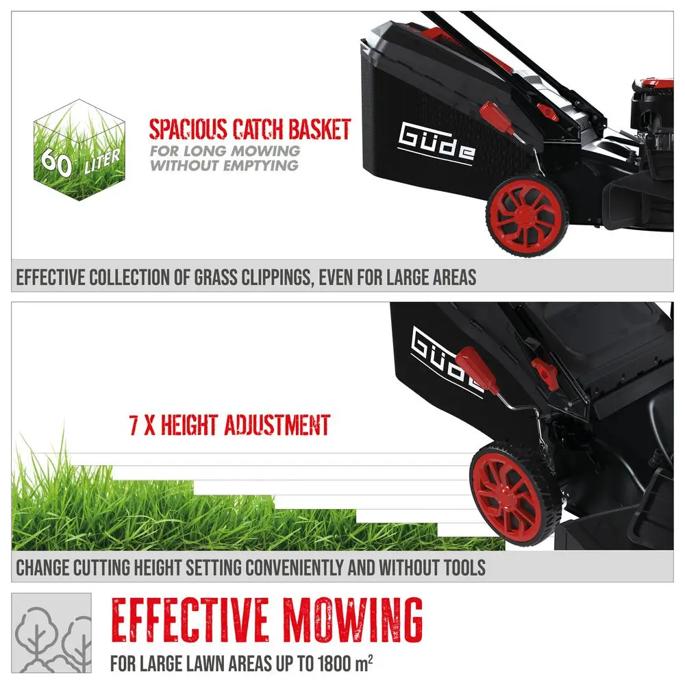 Güde Benzine Grasmaaier Big Wheeler 514.9 R thumbnail 5