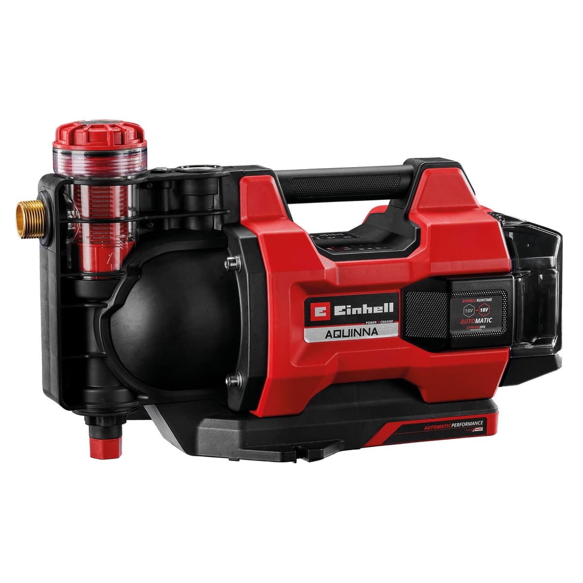 Einhell AQUINNA 18/30 F LED Automatic Solo - Accu Automatische Tuinpomp - Power X-Change
