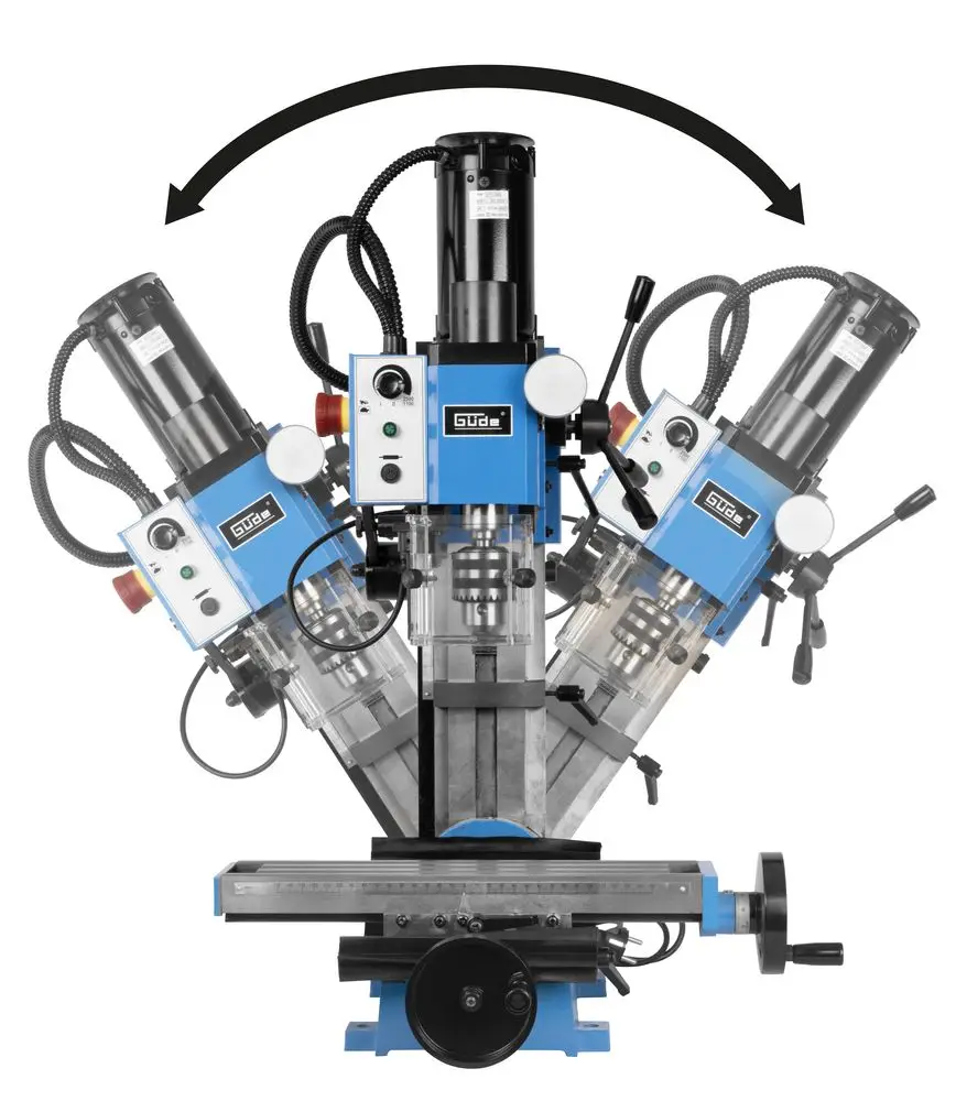 Güde GBF 550 Mini Boor - Freesmachine thumbnail 11