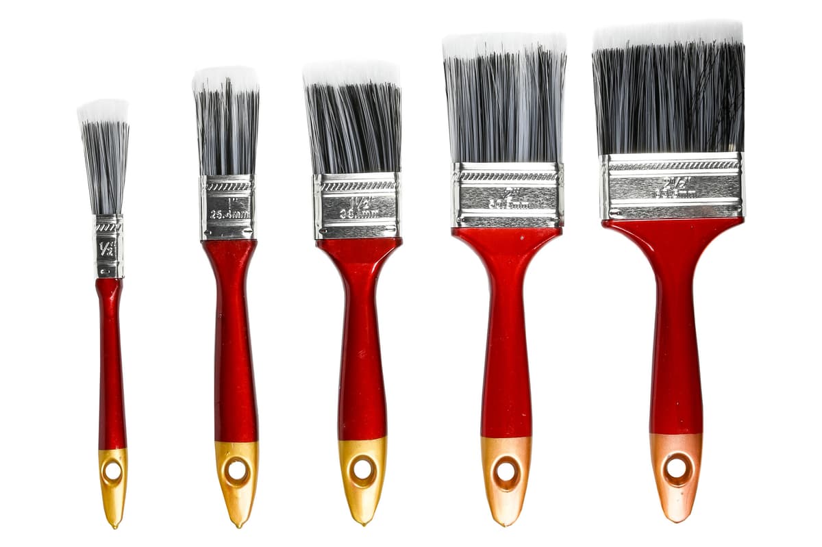 Benson Kwastenset Synthetisch 5-delig– Plat