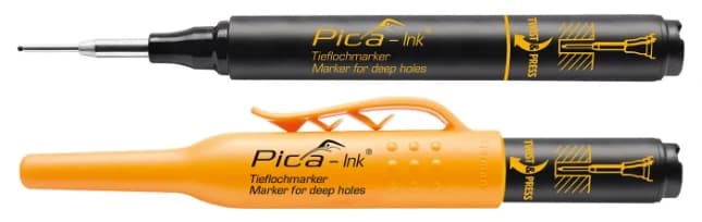 Pica-Ink 150/46 Markeerstift voor diepe gaten zwart