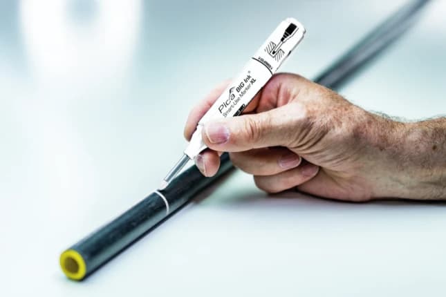 Pica BIG Ink 7052 Markeerstift XL wit thumbnail 4