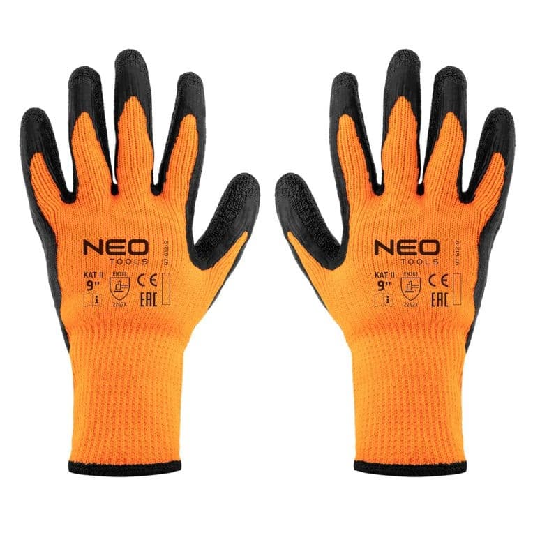 NEO Tools Geïsoleerde Werkhandschoenen – Latex Gecoat – Maat 10  (XL)