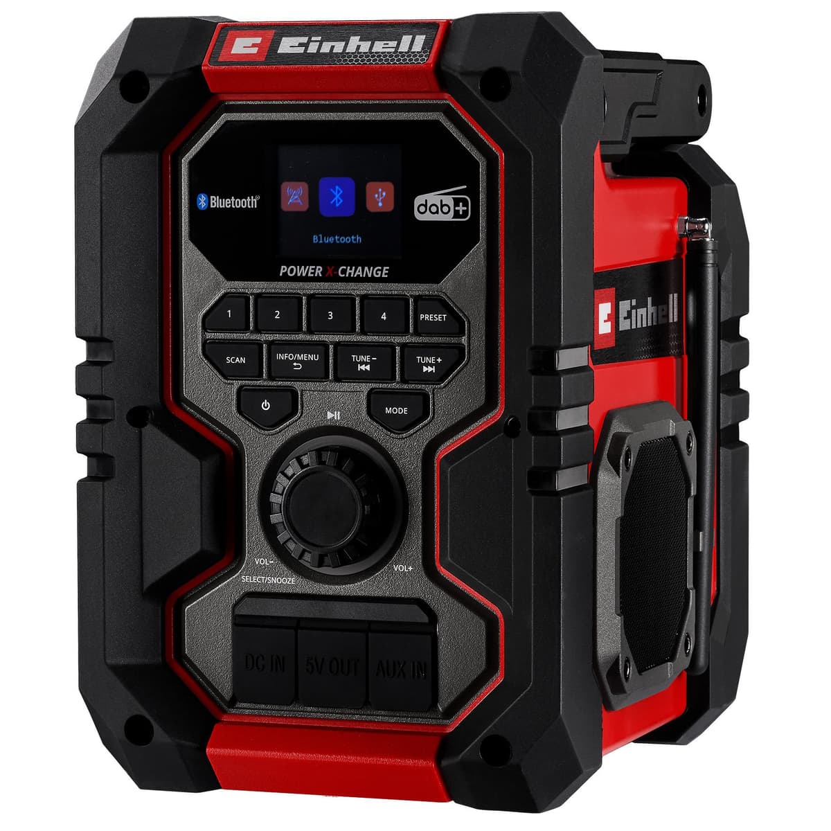 Einhell Bouwradio TE-CR 18 Li DAB+/FM/BT - Solo