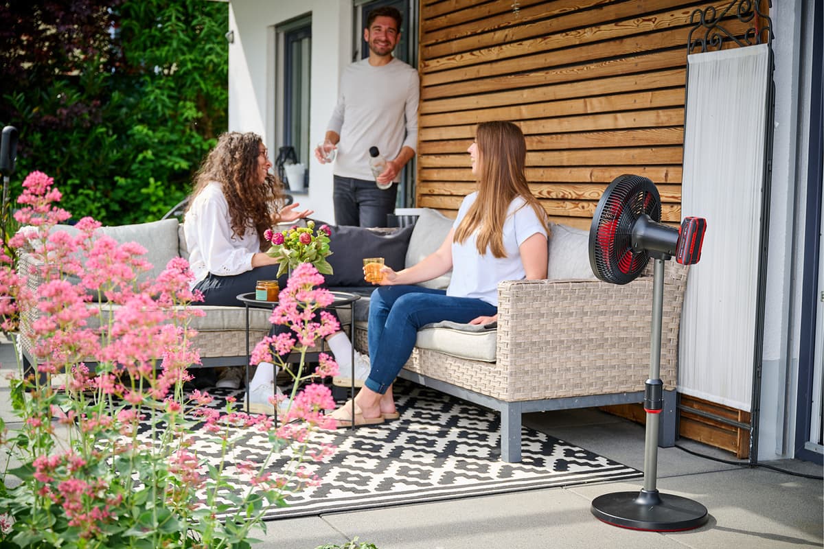 Einhell GE-CF 18/320 P Li Solo - Accu Ventilator - Power X Change thumbnail 4