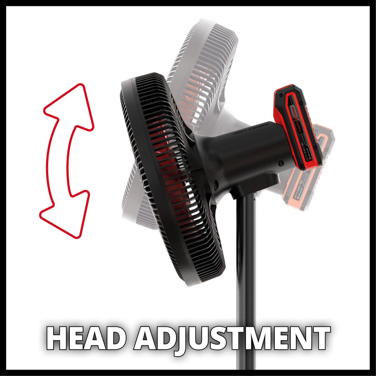 Einhell GE-CF 18/320 P Li Solo - Accu Ventilator - Power X Change thumbnail 6