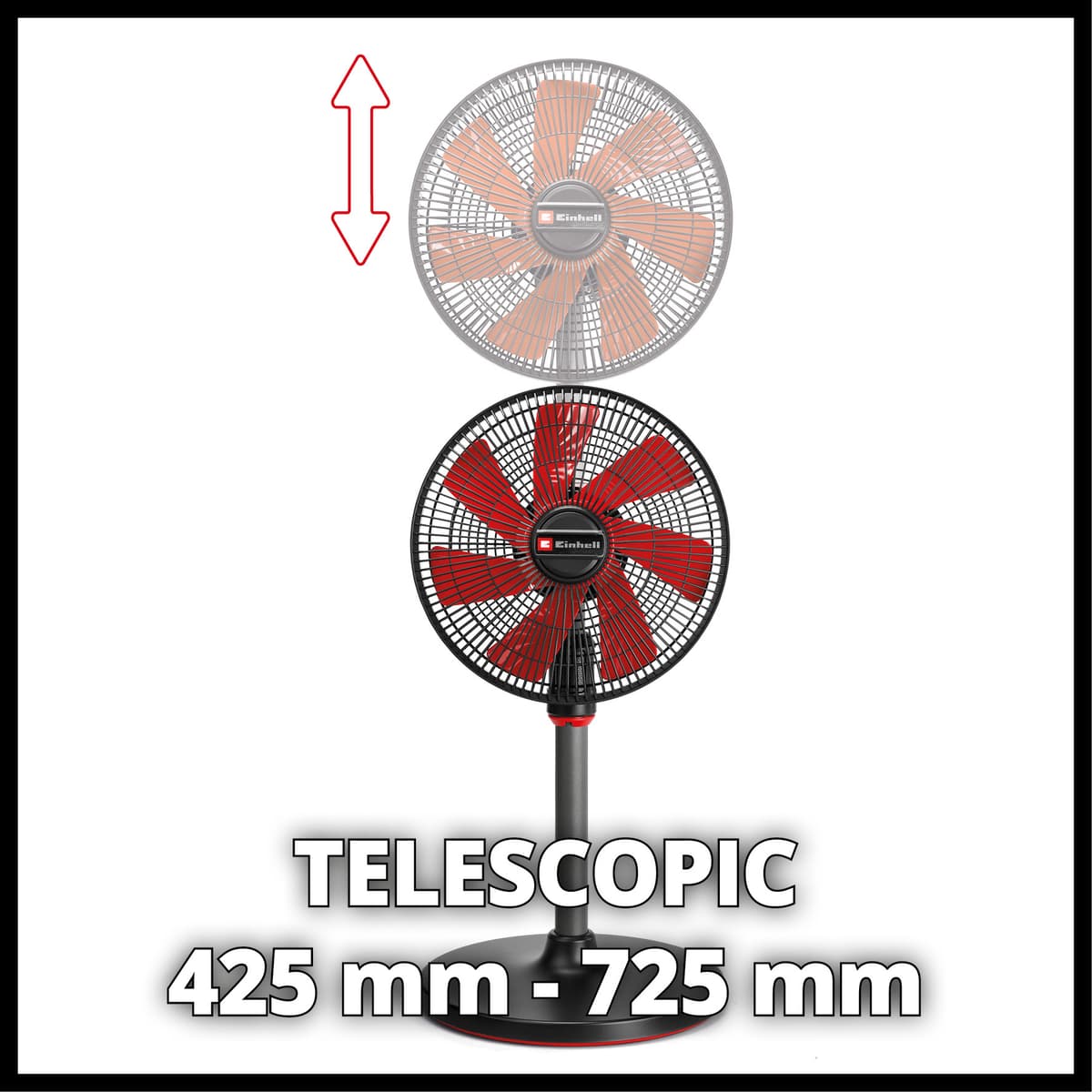 Einhell GE-CF 18/320 P Li Solo - Accu Ventilator - Power X Change thumbnail 9