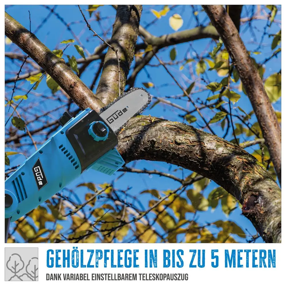 Güde Telescopische kettingzaag voor takken GAK 7118.1 - KIT thumbnail 3