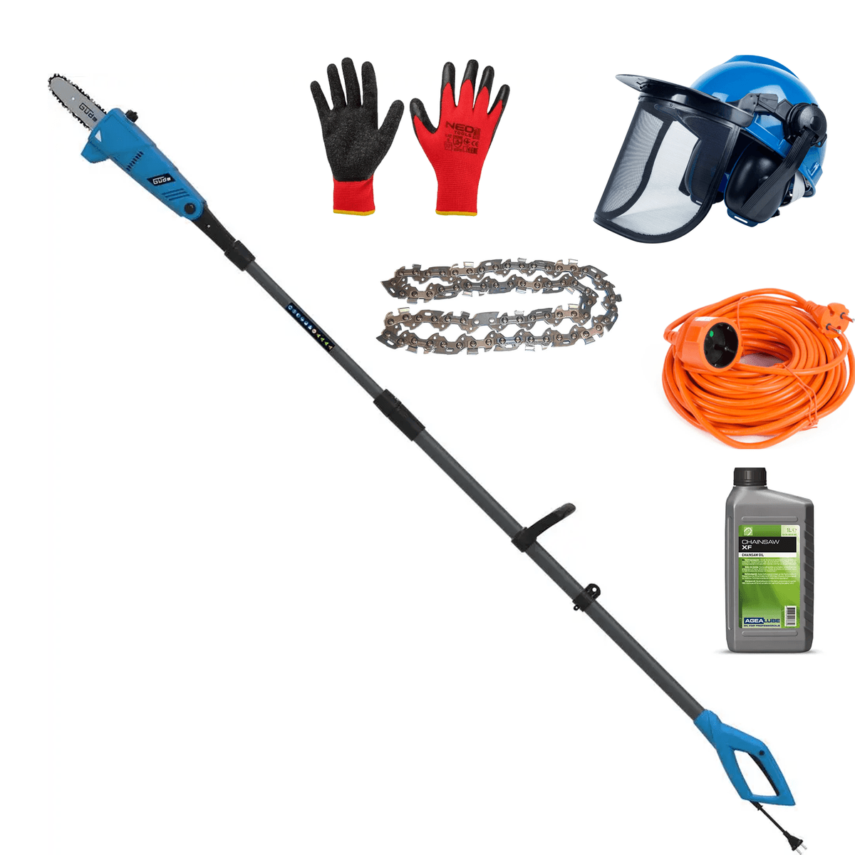 Güde Telescopische kettingzaag voor takken GAK 7118.1 - KIT