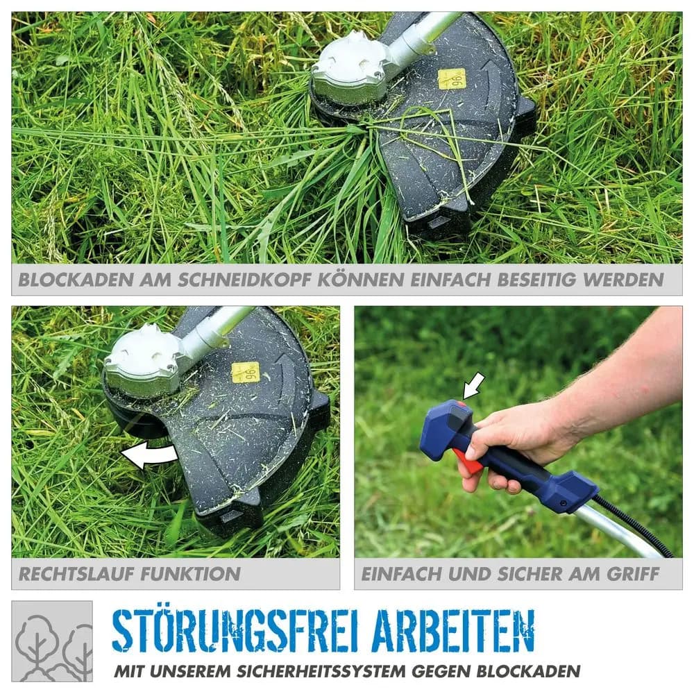 Güde FS 36-302-30 Accu Bosmaaier - 18V E³  Inclusief Accu&accessoires - STARTERKIT thumbnail 8