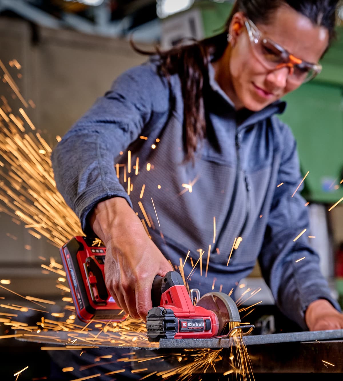 Einhell TP-CO 18/76-C Li BL Solo– Accu Doorslijpmachine Ø76 mm – Power X-Change thumbnail 8