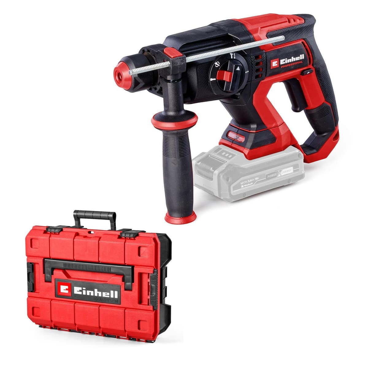 Einhell TP-HD 18/22 D Li BL Solo - Accu Boorhamer - Power X-Change