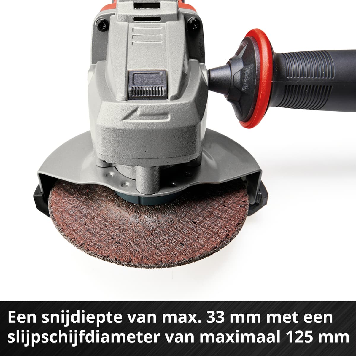 Einhell TE-AG 18/125-2 Li - Solo - Accu Haakse Slijper thumbnail 7
