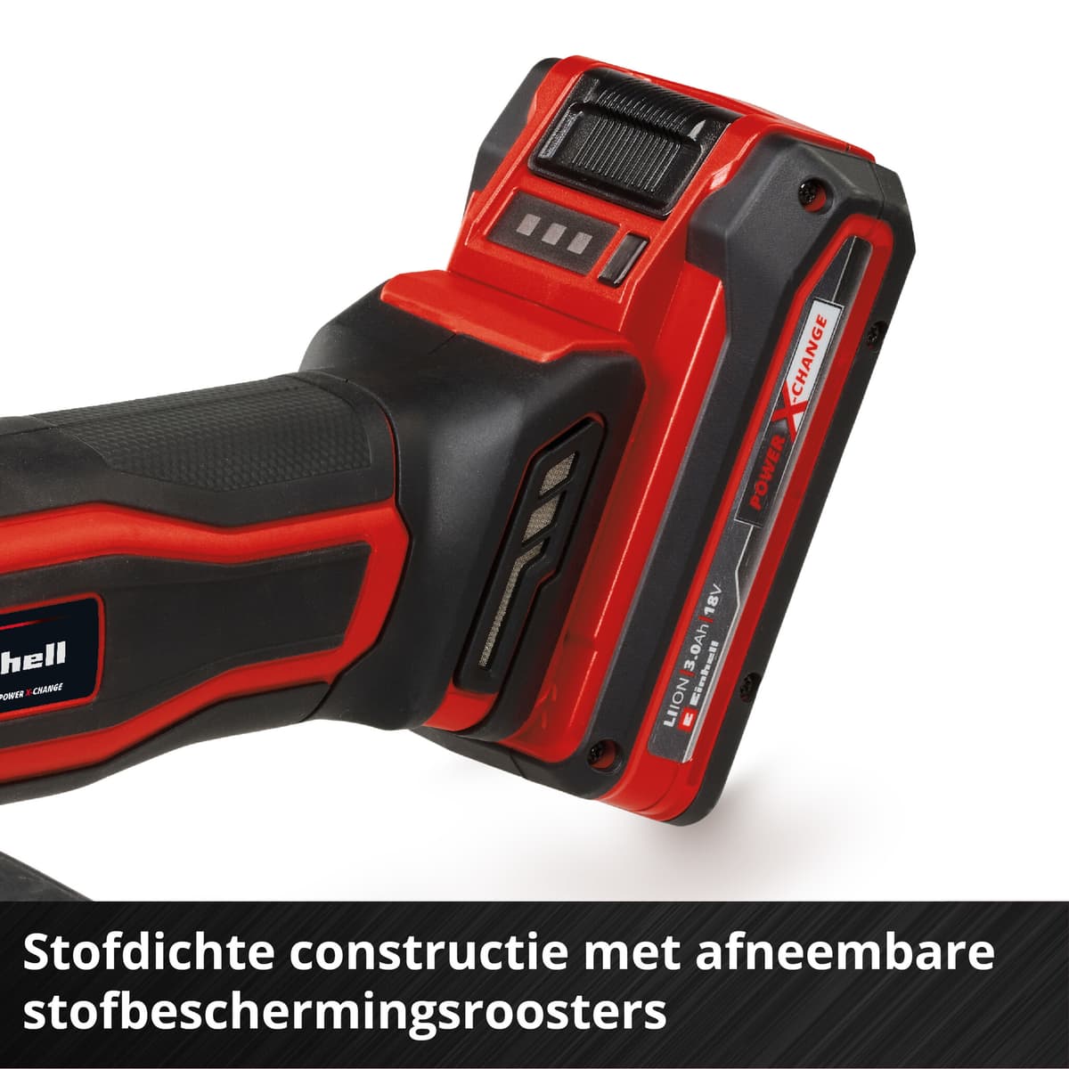 Einhell TE-AG 18/125-2 Li - Solo - Accu Haakse Slijper thumbnail 11