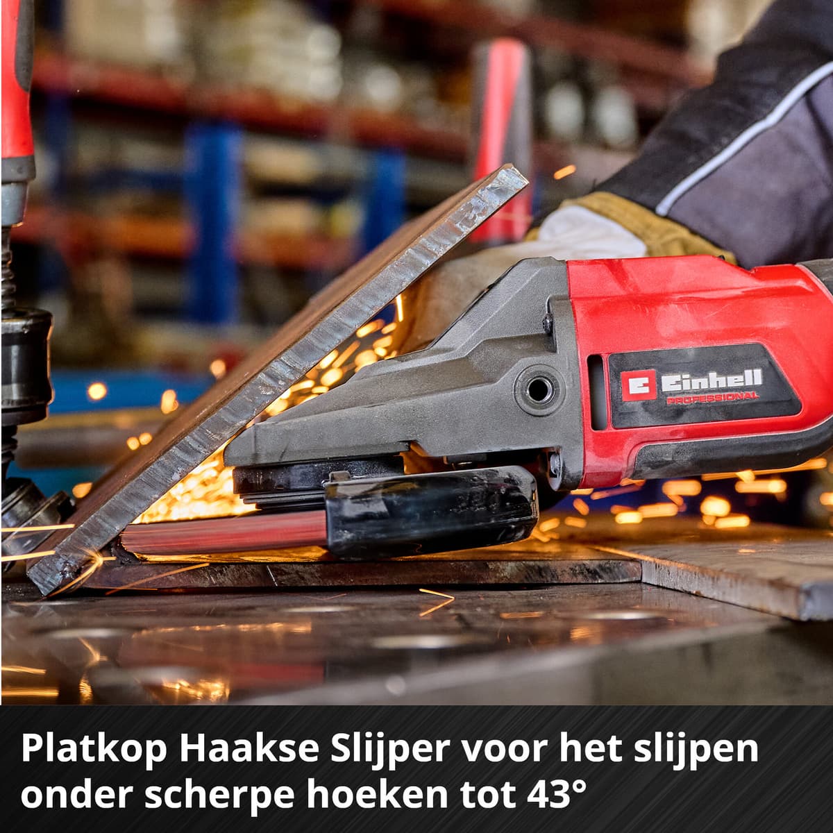 Einhell TP-AG 18/125 F Li BL Solo - Accu Platkop Haakse Slijper -Ø125 mm - Power X-Change thumbnail 10