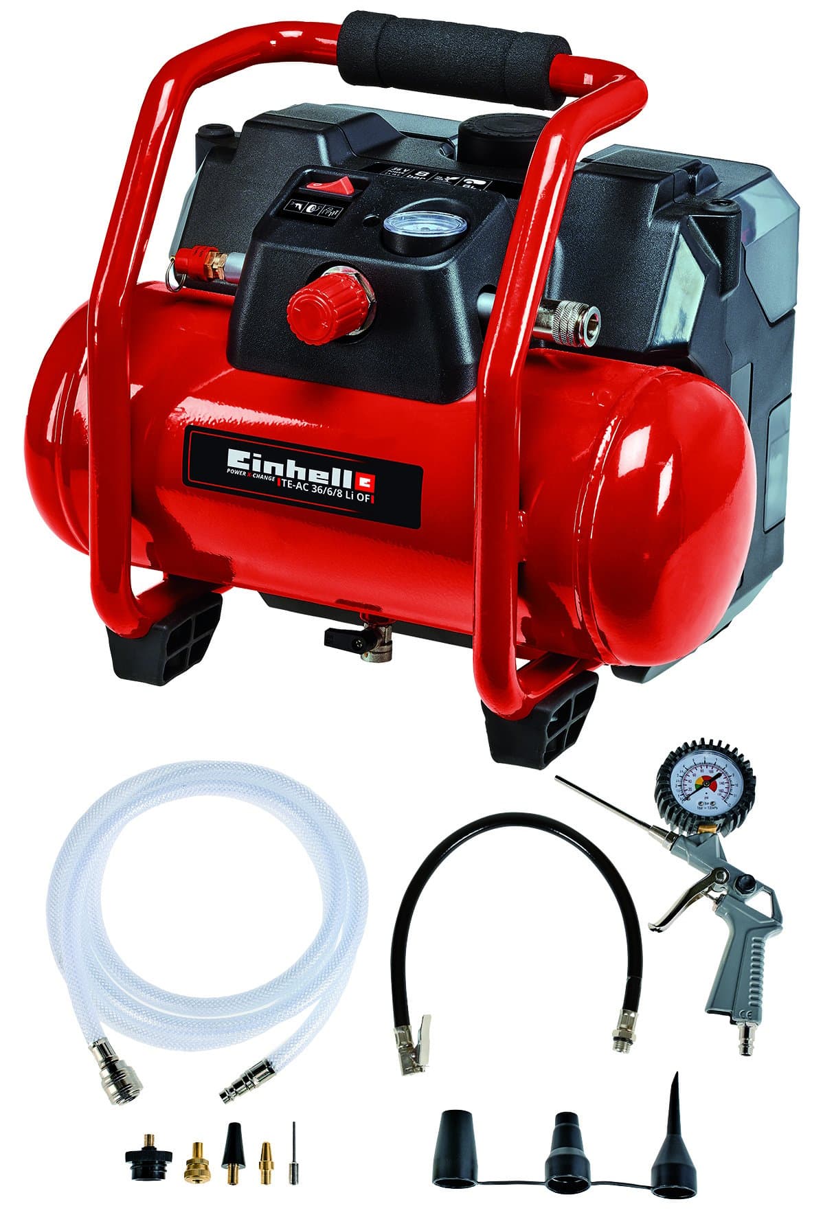 Einhell TE-AC 36/6/8 Li OF Solo, Accu Compressor, Power X-Change