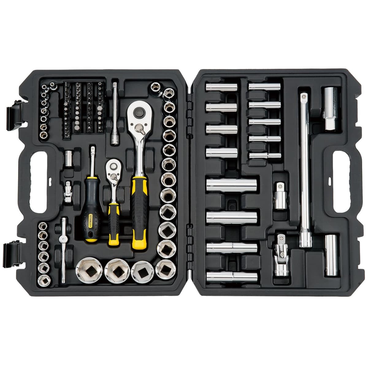 Stanley 96-delige sleutel-en dopsleutelset 1/4&1/2 thumbnail 6