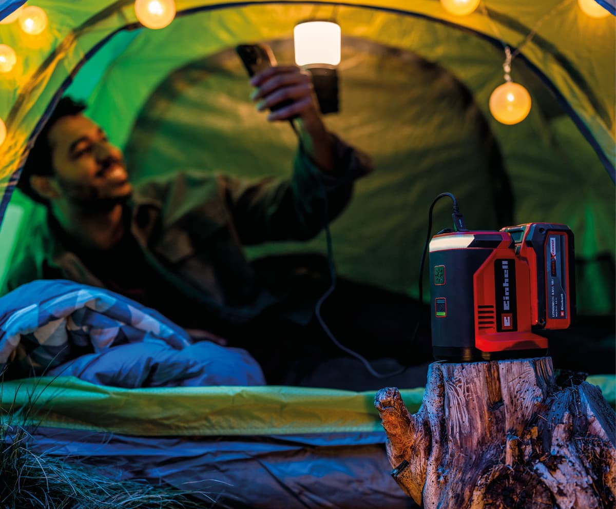 Einhell TC-ES 18/150/1 Li-Solo Accu Energie Station thumbnail 6