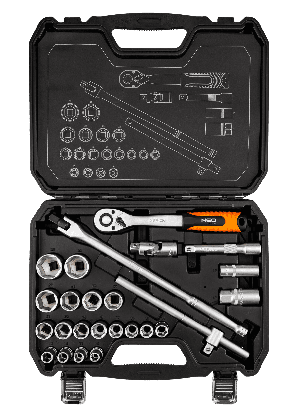 NEO Doppenset 25-delig 1/2" thumbnail 6
