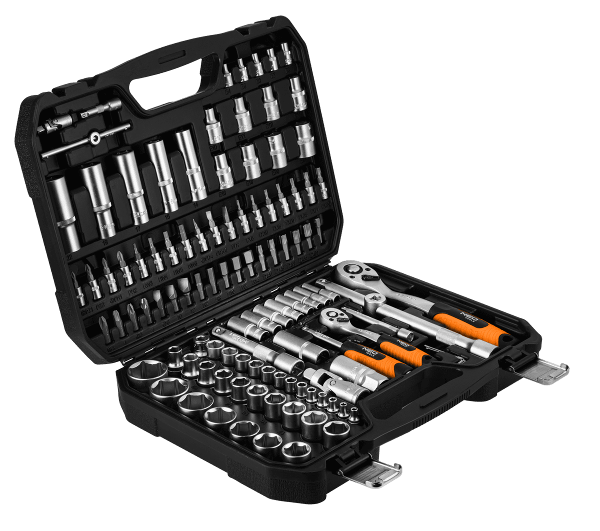 NEO Doppenset 1/4"– 1/2"110-delig thumbnail 7