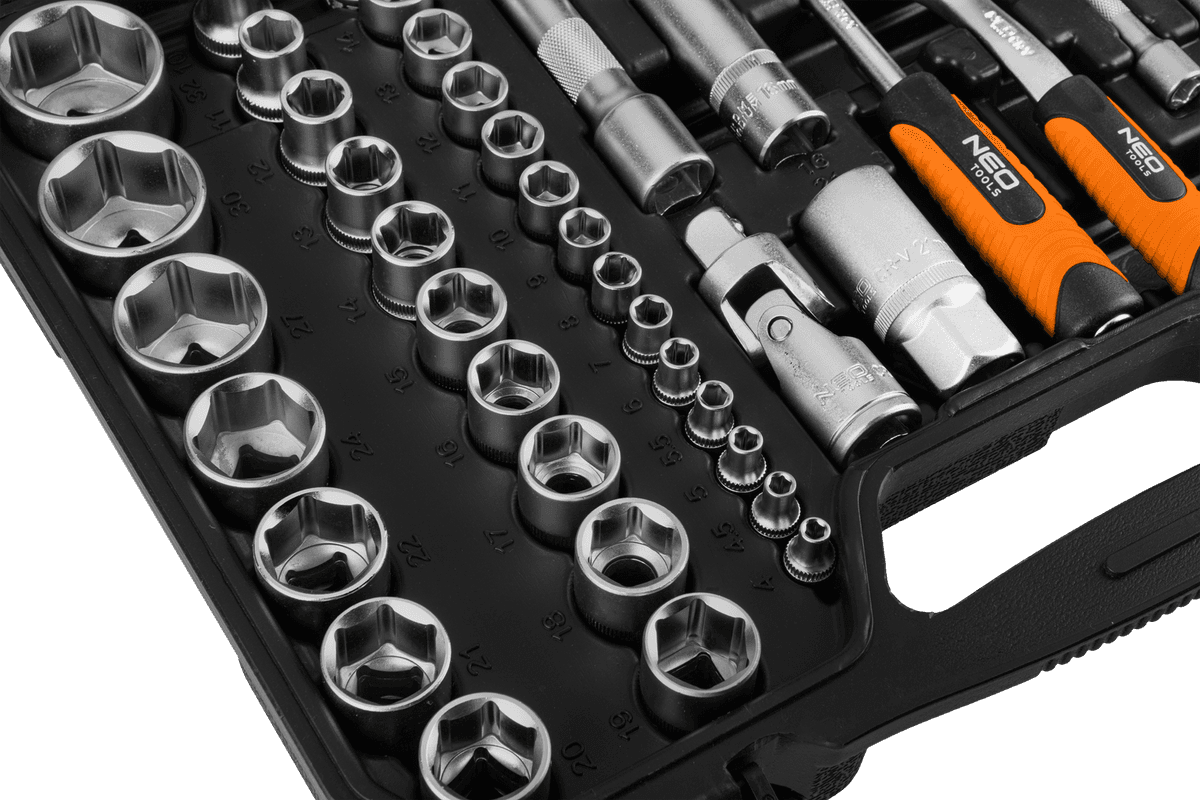 NEO Doppenset 1/4"– 1/2"110-delig thumbnail 9
