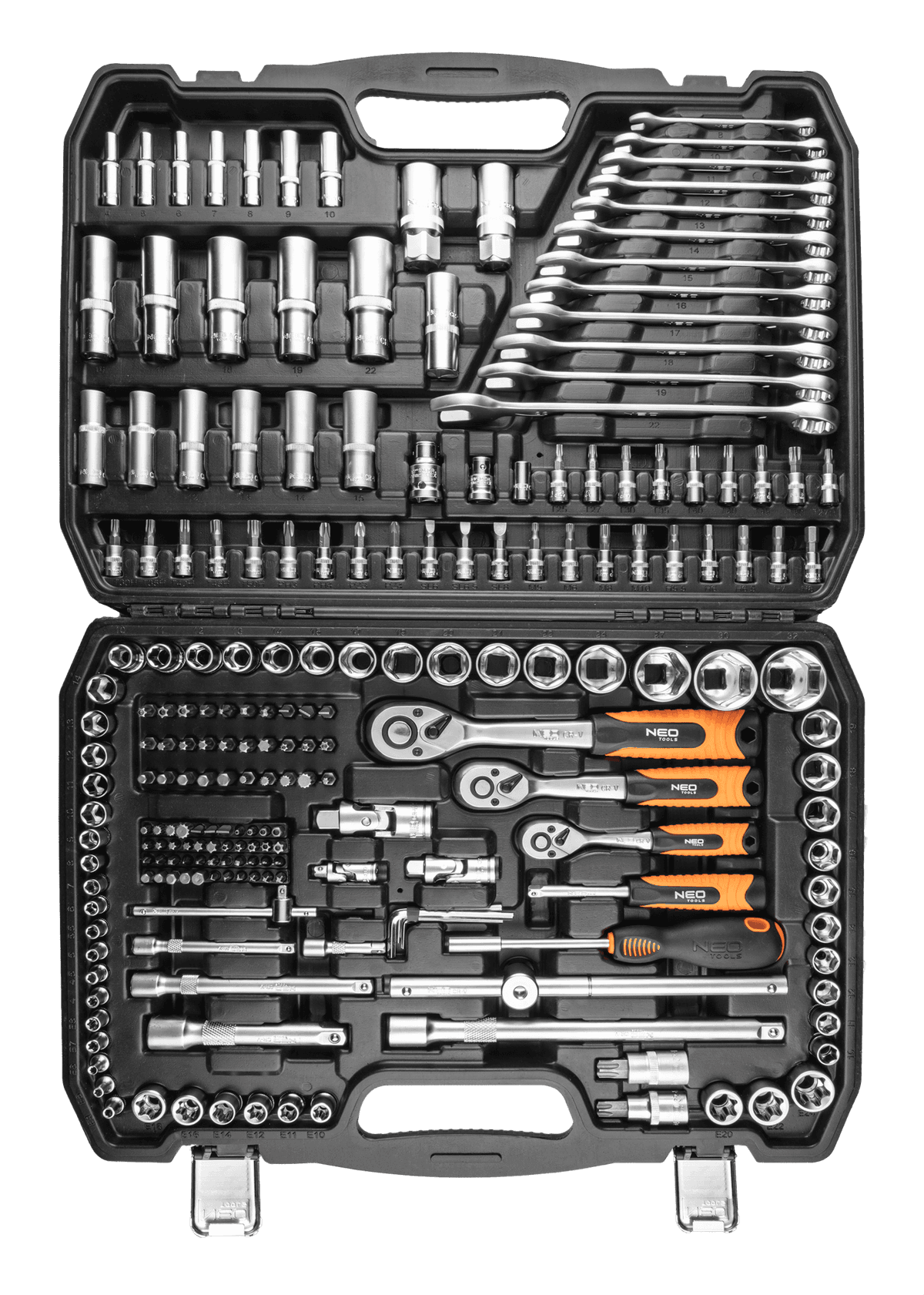 NEO Doppenset 1/4 - 3/8 - 1/2 216dlg thumbnail 2