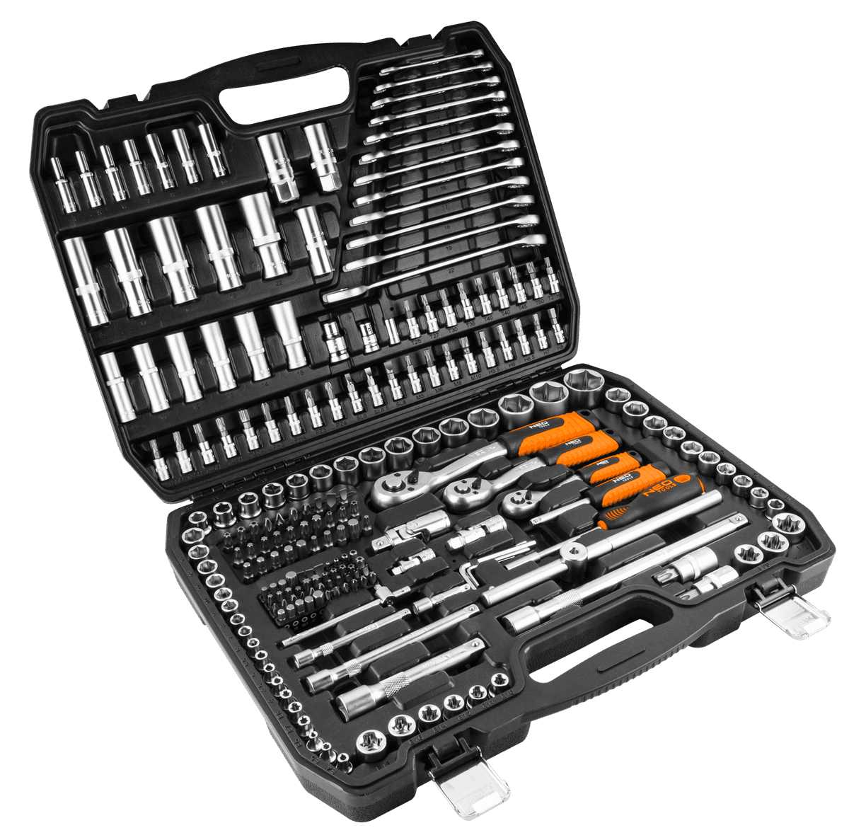 NEO Doppenset 1/4 - 3/8 - 1/2 216dlg thumbnail 3