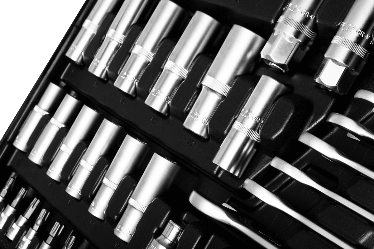 NEO Doppenset 1/4 - 3/8 - 1/2 216dlg thumbnail 8