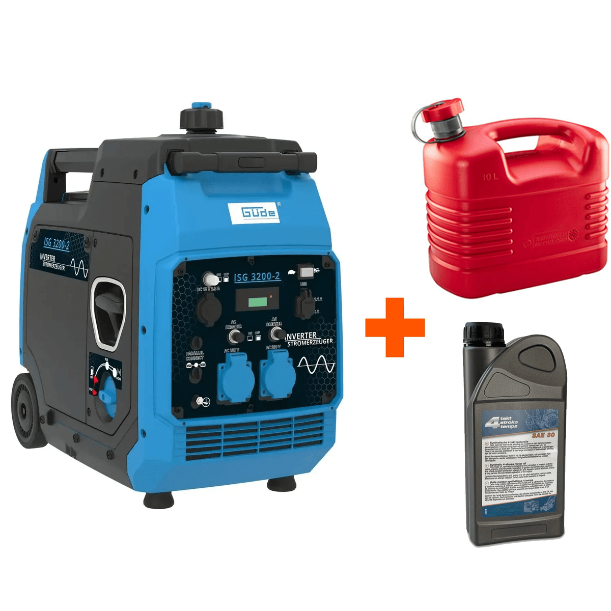 Güde Inverter Generator ISG 3200-2 - Gebruiksklaar