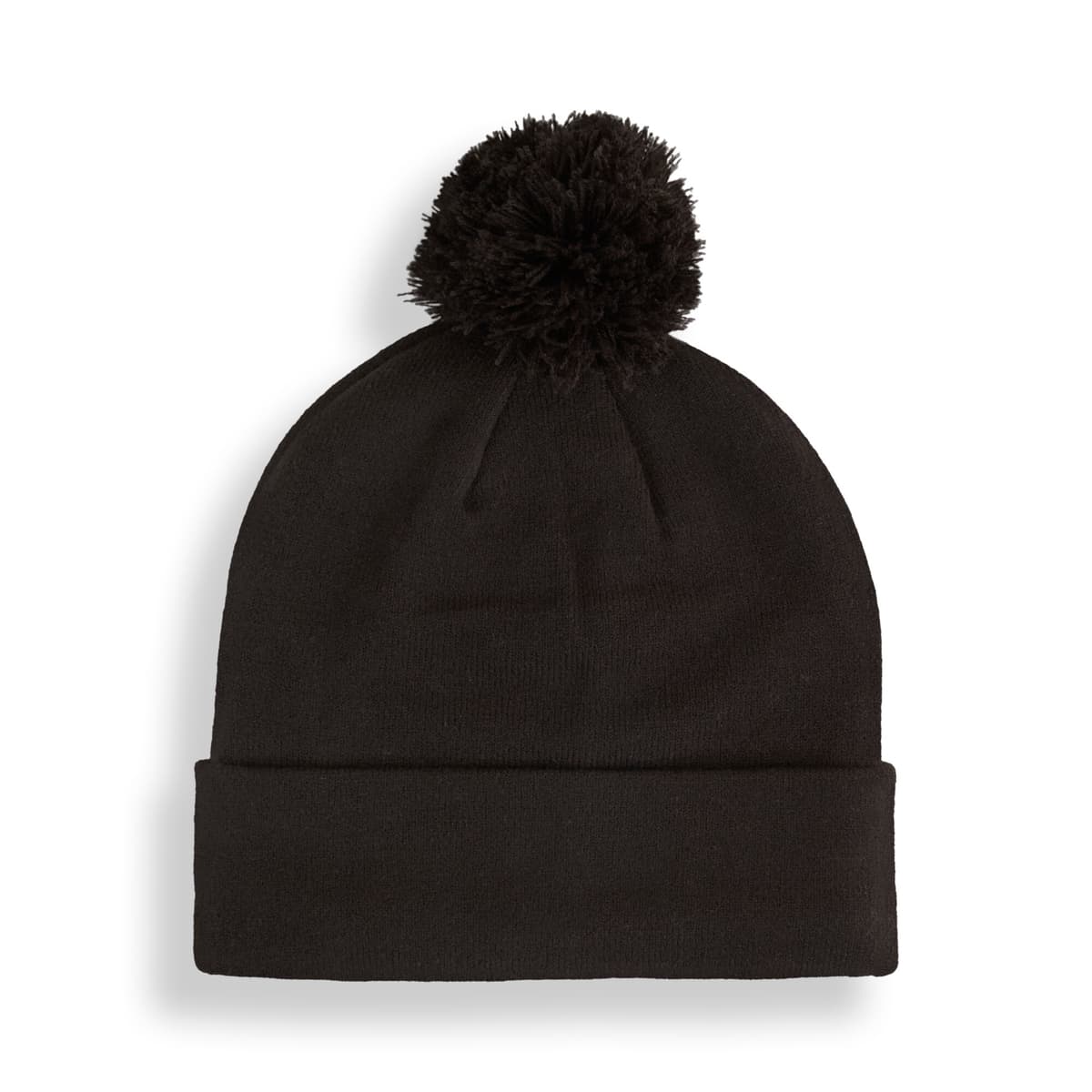PUMA WRMLBL golfbeanie met afneembare pompon voor Heren, Zwart thumbnail 3