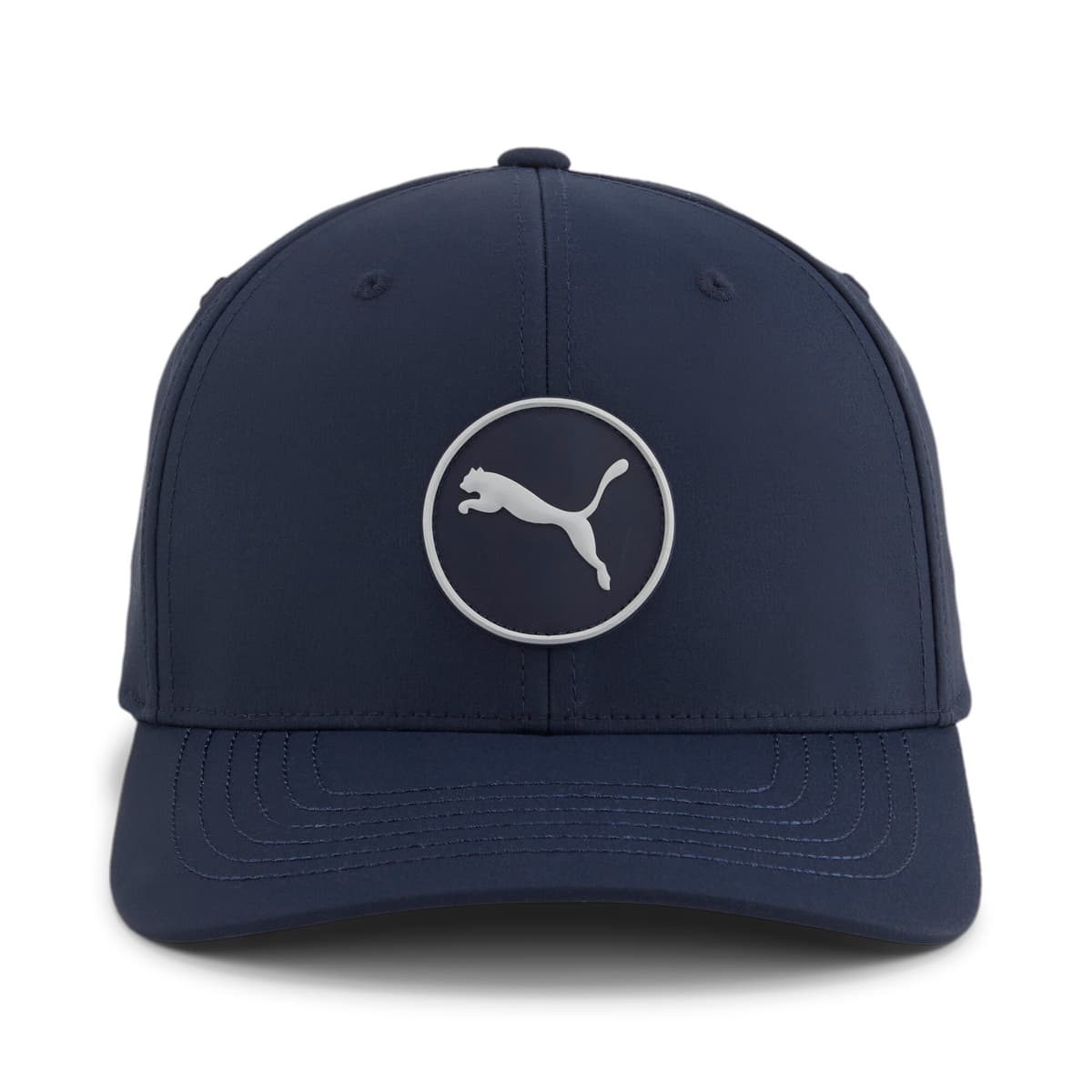 PUMA Circle Cat Tech golfpet voor Heren, Blauw thumbnail 2