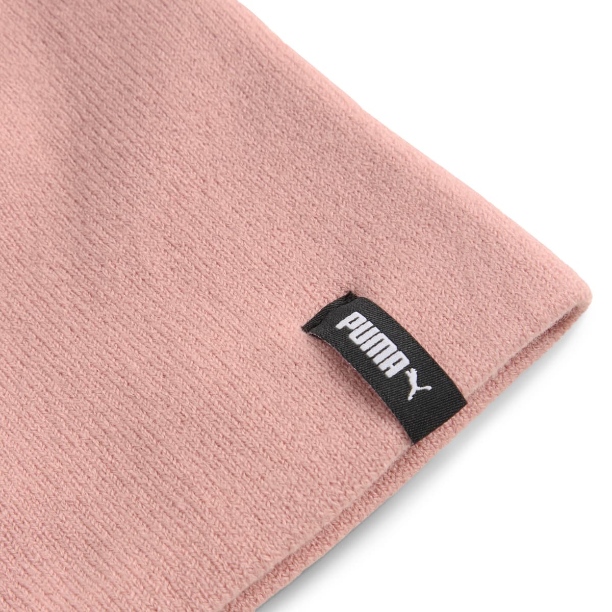 PUMA ESS beanie zonder boord, Roze/Wit thumbnail 2
