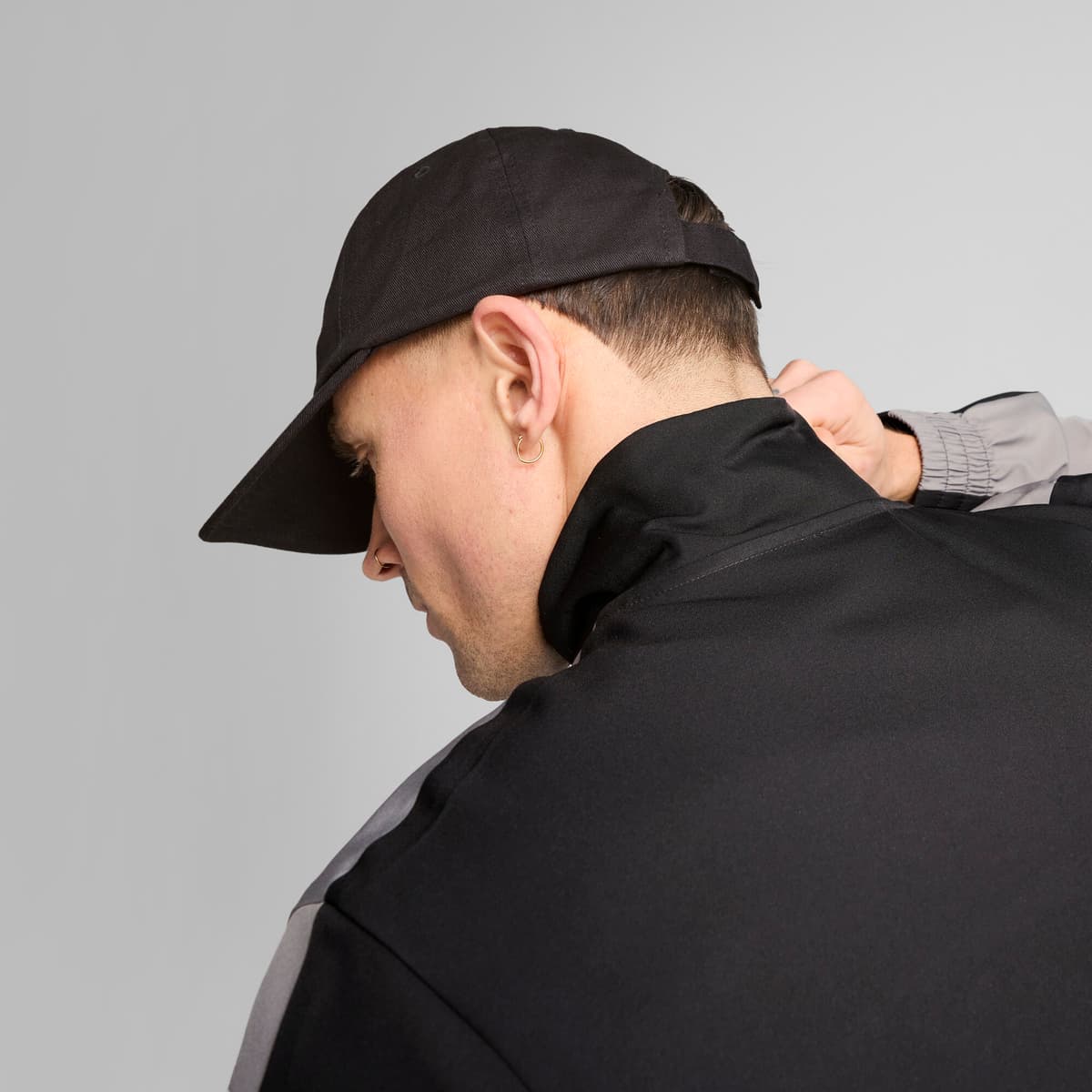 PUMA ESS-logo No.1 Logo baseballpet, Zwart, Maat M thumbnail 3