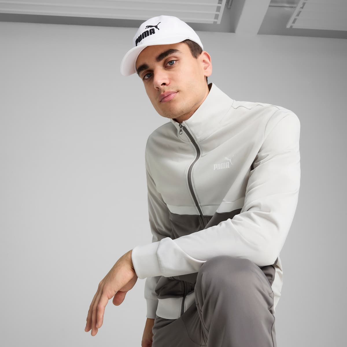 PUMA ESS-logo No.1 Logo baseballpet, Wit thumbnail 4