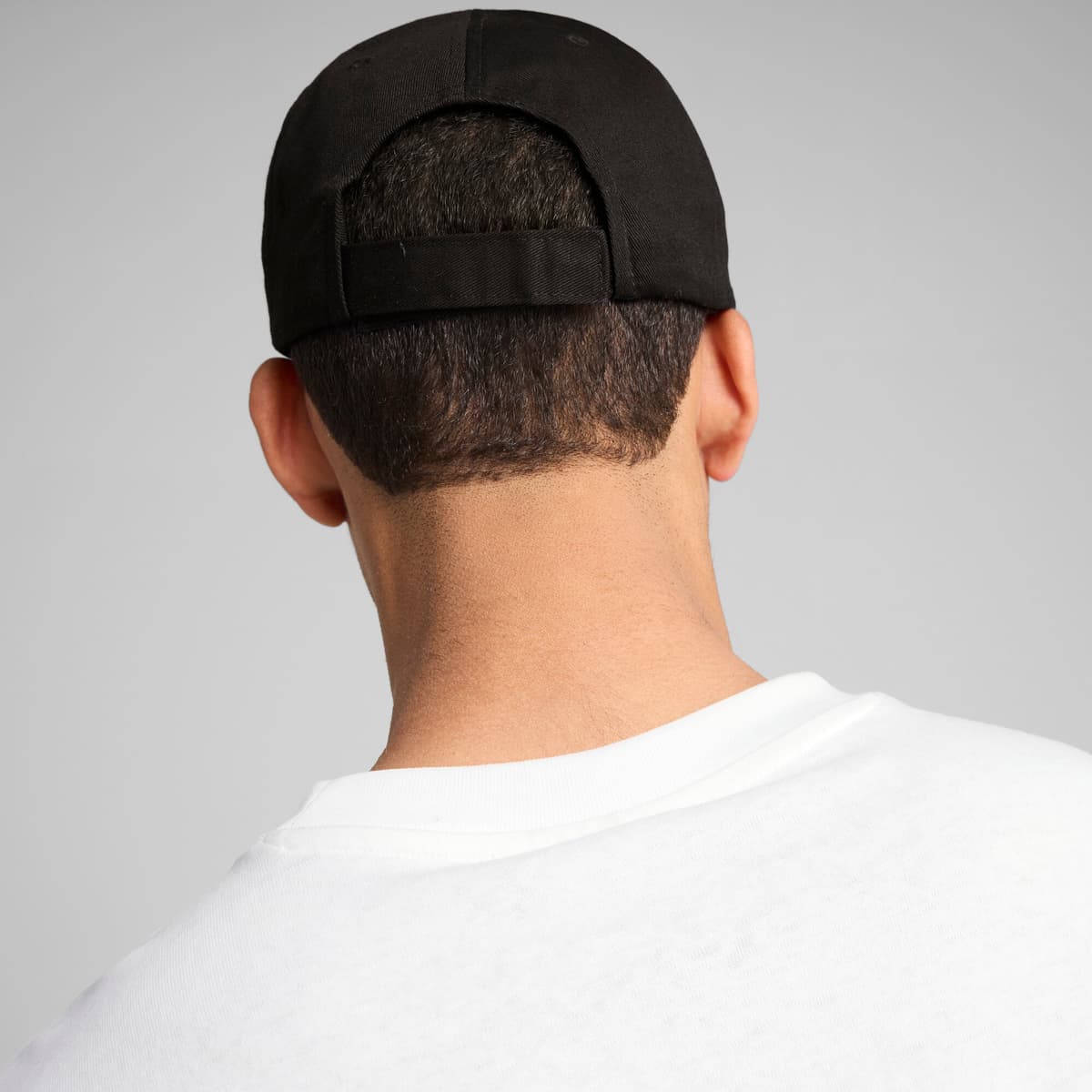 PUMA ESS-logo No.1 Logo baseballpet, Zwart/Goud thumbnail 3