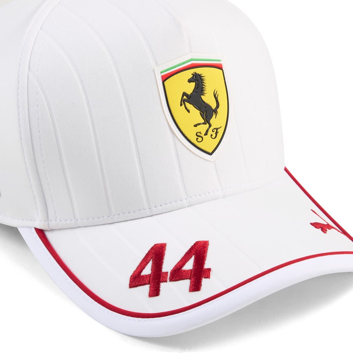 PUMA Scuderia Ferrari HP Hamilton baseballpet, Wit thumbnail 3