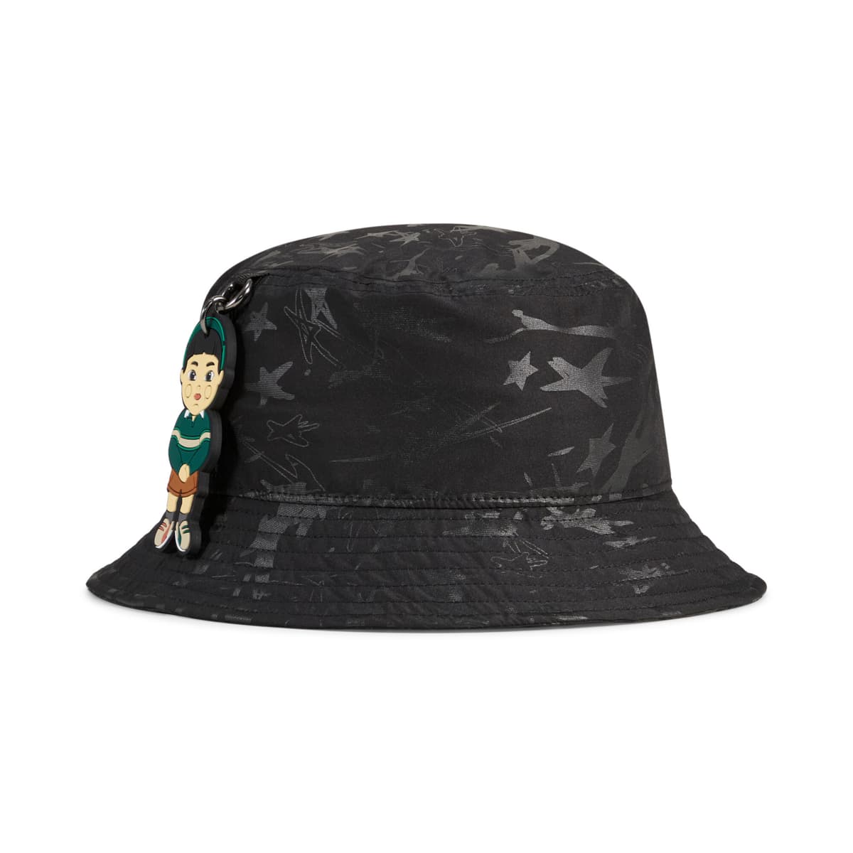PUMA x SQUID GAME buckethat, Zwart, Maat L thumbnail 3